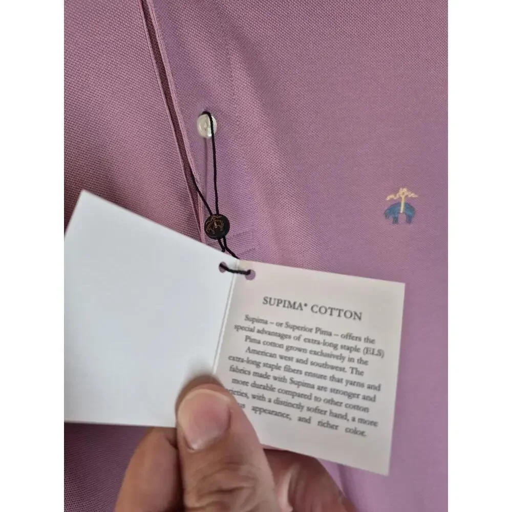 BROOKS BROTHERS POLO SHIRT 1818 Mens Pastel Colors ORIGINAL Fit  XL 2XL New $98 - Picture 5 of 8